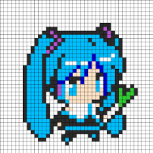 Search Results Hatsune Miku Bead Patterns Pixel Art Hama Beads Patterns Hama Beads
