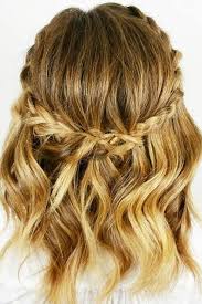 Simple Braids For Short Hair Short Prom Hairstyles Cute Short Hairstyles For Prom Low Maintenance Hair Prom Hairstyles For Short Hair Braids For Short Hair