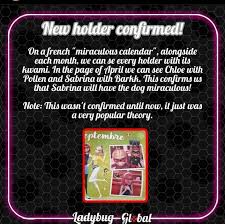 Find out more in our cookies & similar technologies policy. Season 4 Sabrina Will Get Dog Miraculous Miraculous Ladybug Anime Miraculous Ladybug Wallpaper Miraculous Ladybug Funny