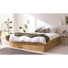 massief houten bed sorawood kopen home24 houten bed bed slaapkamerideeen