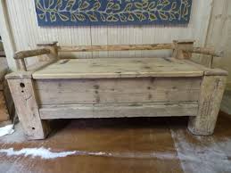 Banc Coffre Savoyard Art Populaire Restaure Banc Coffre Coffre Art Populaire