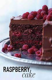 Chocolate Raspberry Cake Recipe Recipe Desserts Cake Recipes Yummy Cakes