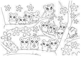 With our search engine you can find drawings containing what you want to paint. Kawaii Cute Hamster Coloring Pages Novocom Top