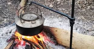 Mini Pan Fire Anchor Swing Arm Bushcraft Camping Etsy Bushcraft Camping Bushcraft Camping Cooking Equipment