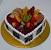 Elegant Fruit Cake Design
