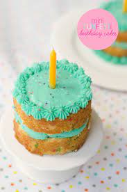 Mini Funfetti Birthday Cakes Best Friends For Frosting Cake Mini Cakes Birthday Cake Decorating