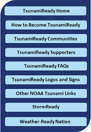 Be prepared when there's an earthquake that may result in a tsunami in the pacific northwest that may affect you. Tsunamiready Logos And Signs