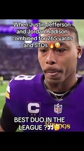 Justin Jefferson y Jordan Addison: ¡El mejor dúo de la NFL!