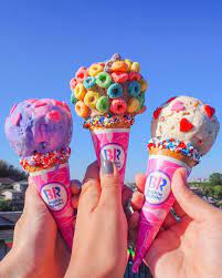 Baskin Robbins Colorful Ice Cream Baskin Robbins Ice Cream Ice Cream Photography