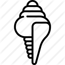 Conch Shell Free Vector Icons Designed By Freepik In 2021 Vector Icon Design Vector Icons Conch Shell