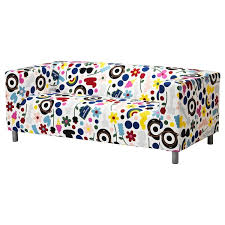 Durable metal springs in the seat give the sofa a springy comfort, allowing you to sit, relax and enjoy it for many years. Klippan 2er Sofa Fornyad Bunt Von Ikea Ansehen