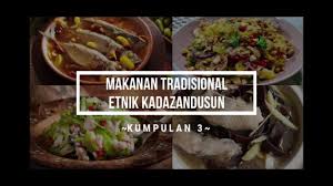 Satu lagi makanan tradisional melayu yang jarang diketengahkan ialah tapai.tapai boleh dibuat dari pulut ataupun ubi. Mengenali Makanan Tradisional Etnik Kadazandusun Youtube