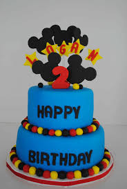 Mickey mouse 2nd birthday cake. Mickey Mouse Birthday Cake The Cake Chica