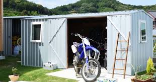 離れの秘密基地や工房にもできるおしゃれ物置小屋 ユーロ物置 小屋 物置