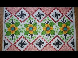 Pengertian ilustrasi fungsi jenis dan contohnya secara umum pengertian apapun. Sample Vignette Or Batik Pola Cara Membuat Gambar Vignet Sangat Sederhana By Dewi Arjaya