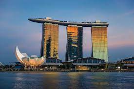 Marina Bay Sands Hotel And Casino Singapore Stock Photo Marina Bay Sands Singapore Sands Hotel