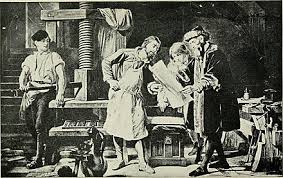 Johann gutenberg invented the printing press in the 1450's, and the first book to ever be printed was a latin language bible, printed in mainz, germany. Printing Press Wikiwand