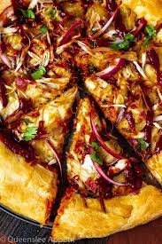 Cranberry Bbq Turkey Pizza Recipe Queenslee Appetit Recipe Turkey Pizza Recipes Bbq Turkey