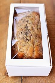 Banana Bread Mini Loaf Favors Banana Bread Loaf Bread Packaging Banana Nut Bread