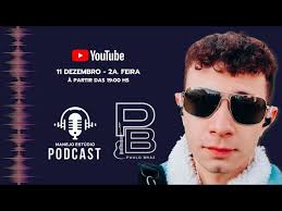 Manejo estúdio Podcast com Paulo.braz