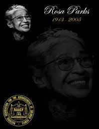 Rosa Parks Funeral Program by David Brass