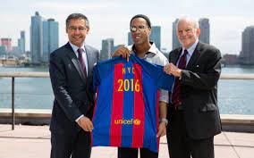 The unicef/barcelona fc partnership began in september 2006 and will extend over five years. Fc Barcelona Foundation And Unicef Join Forces In Support Of Children With Disabilities