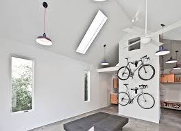 This bike rack keeps bikes organized, up and out of the way. Creative Bike Storage Display Ideas For Small Spaces