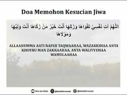 Biduk rumah tangga kadang ada masalah. Doa Memohon Kesucian Jiwa Youtube