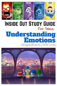 Inside out is that rare movie that truly captures the essence of being human, and what's even more rare, gives the viewer a chance to better themselves if they only take what's presented and apply it to. An Inside Out Disney Pixar Study Guide Understanding Emotions Burd Psychotherapy