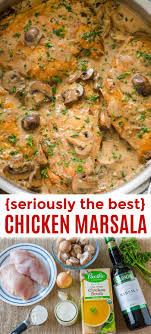 Homemade Chicken Marsala In 2021 Easy Meat Recipes Cooking Dinner Dinner Recipes