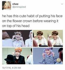 Awwww Another One Of Jimin S Cute Habits Bts Boys Bts Bangtan Boy Bts Memes