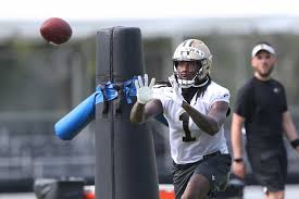 #nfl #drew brees #marquez callaway #saints #new orleans saints #nfc. Marquez Callaway Turns Back The Clock At Saints Camp Rocky Top Insider