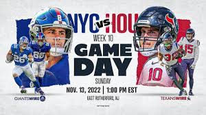 [Free]*Houston Texans vs New York Giants NFL Live 𝐒𝐭𝐫𝐞𝐚𝐦𝐬 ON NFL Football Week-7