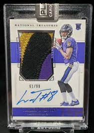 It's been a long time since i hosted this segment but i figured it was time to bring it back. Lamar Jackson 2018 National Treasures Panini Card Sells For 30k Sports Collectors Digest