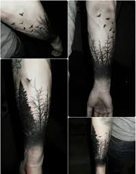 Ranging from forest creatures to beautiful landscapes, here are some of the best. Cool Forest Sleeve Tattoo Designs Get New Tattoos For 2016 Designs And Ideas From Latest Tattoos Tattoos Picture Tattoos Sleeve Tattoos