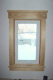 One Simple Way To Choose Interior Window Trim Is To Match It To The Home S Other Molding Craftsman Style Window Trim Craftsman Window Trim Interior Window Trim