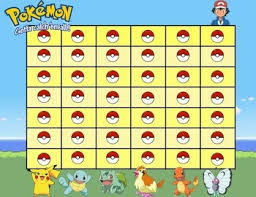 Pokemon Reward Charts Worksheets Teaching Resources Tpt