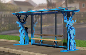 A bus stop is a designated place where buses stop for passengers to get on and off the bus.the construction of bus stops tends to reflect the level of usage, where stops at busy locations may have shelters, seating, and possibly electronic passenger information systems; The Making Of The Bus Shelter Design For Sabidom