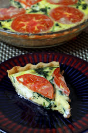 Goat Cheese Spinach Tomato Quiche Recipe Quiche Recipes Tomato Quiche Food