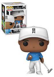 Funko Pop Golf 04 Tiger Woods Blue Shirt New Mint Condition Ebay