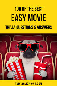 In marley and me, what is the name of the. 100 Easy Movie Trivia Quiz Questions And Answers Trivia Quiz Night Movie Trivia Quiz Movie Facts Trivia Quiz Questions