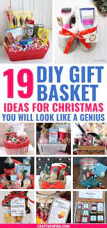19 Unique Diy Gift Basket Ideas For Christmas Anyone Will Love Craftsonfire Diy Christmas Gifts Cheap Easy Diy Christmas Gifts Christmas Gift Baskets Diy