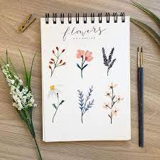 Do you love watercolor painting but are blanking on what to paint? 30 Watercolor Flower Painting Ideas For Beginners Beautiful Dawn Designs