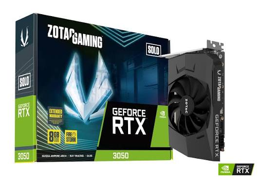 Zotac gaming geforce rtx 3050 solo | zotac