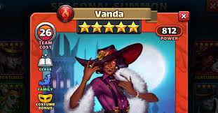 Costume keys are obtainable from costume quest, alliance war chest, mystic vision & wanted missions. How Good Is Costumed Vanda Empires And Puzzles Halloween Review Old Cynic