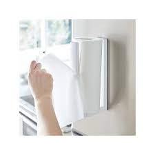 Ceramic magnetic paper towel holder 3.4 mgoe black 1 pc. Magnetic Paper Towel Holder With Stopper