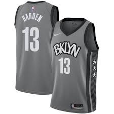 The brooklyn nets are acquiring houston rocket's james harden in a blockbuster deal. Brooklyn Nets Statement Swingman Trikot James Harden Herren
