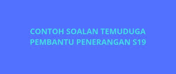 Contoh soalan dan jawapan peperiksaan online penolong pegawai siasatan gred p29. Contoh Soalan Temuduga Pembantu Penerangan S19 Spa