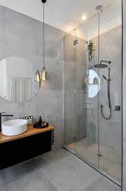 Accent colors like grass green, midnight black, sun yellow or rose pink can make the gray color theme and gray bathroom materials pop. Grey Bathroom Trends That Are A Must See