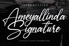 We have 744 free vintage fonts to offer for direct downloading · 1001 fonts is your favorite site for free fonts since 2001. Ameyallinda Signature Font By Creativewhitee Creative Fabrica